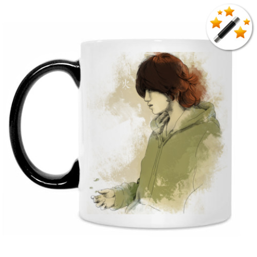 Кружка-хамелеон с принтом Джин