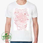 Мужская футболка органик