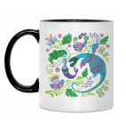 Кружка двухцветная