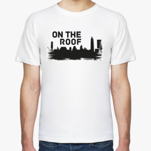 Футболка с принтом 'On the roof'