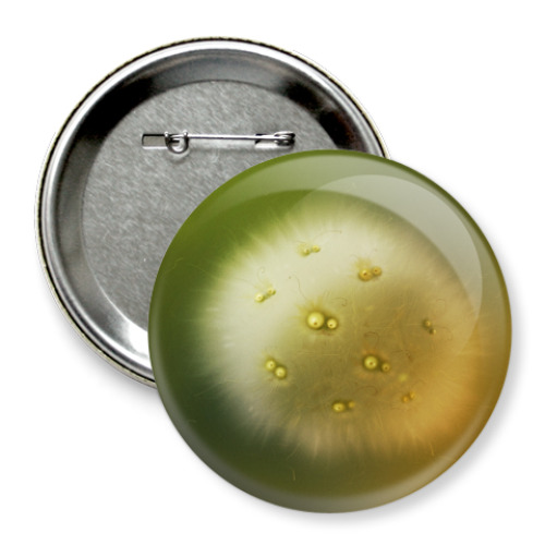 Значок 75мм с принтом Пылинки