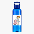 Прозрачная спортивная бутылка