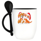 Кружка с ложкой