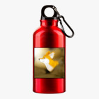 Металлическая бутылка 400 мл UV-DTF