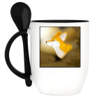 Кружка с ложкой