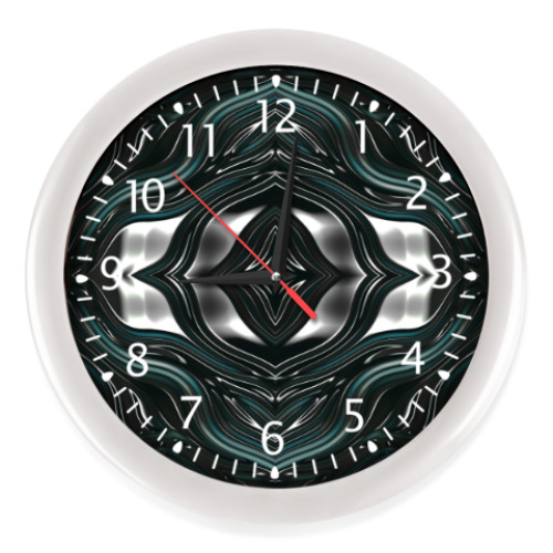 Настенные часы с принтом Текстура