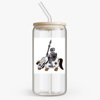 Банка с бамбуковой крышкой