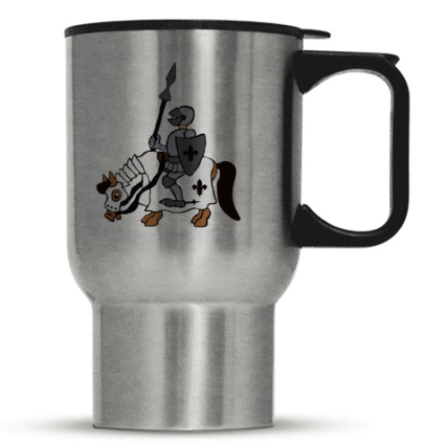 Кружка-термос с принтом Рыцарь