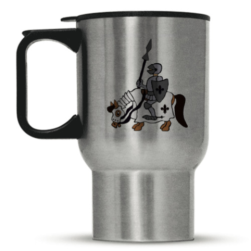 Кружка-термос с принтом Рыцарь