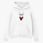 Толстовка худи оверсайз