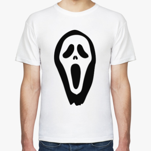 Футболка с принтом Крик