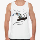 Майка Tank Top Сноубордист
