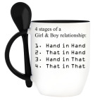 Кружка с ложкой