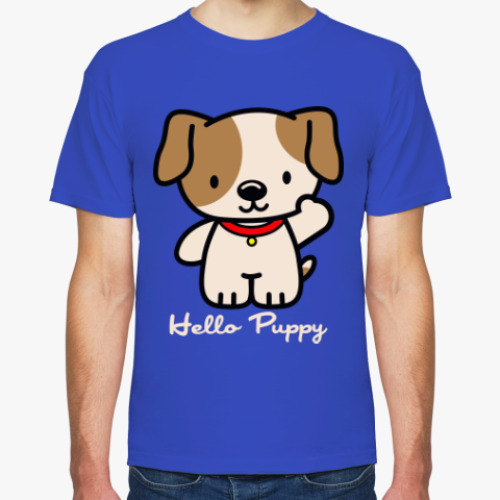 Футболка с принтом Собака