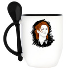 Кружка с ложкой