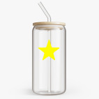 Банка с бамбуковой крышкой