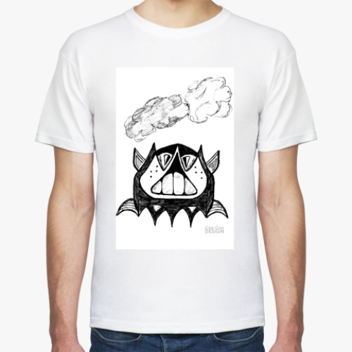 Футболка с принтом  'Flobster'