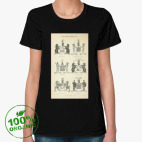 Женская футболка органик