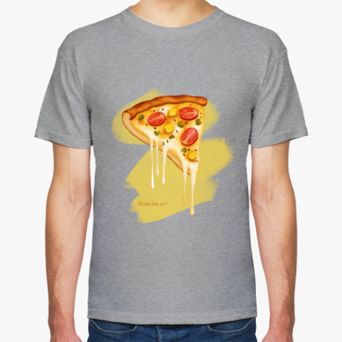 Футболка с принтом 'Pizza'