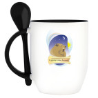 Кружка с ложкой