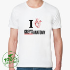 Мужская футболка органик