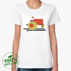 Женская футболка органик