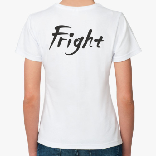 Классическая футболка с принтом  'Пугало'