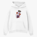 Толстовка худи оверсайз