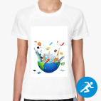 Женская спортивная футболка