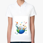 Женская рубашка поло