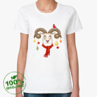 Женская футболка органик