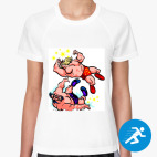 Женская спортивная футболка