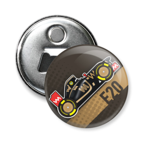 Магнит-открывашка с принтом E20