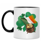 Кружка двухцветная