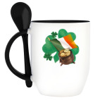 Кружка с ложкой