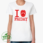 Женская футболка органик