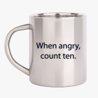 Кружка металлическая