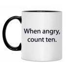 Кружка двухцветная