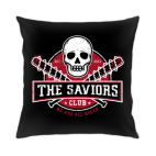 Подушка 35x35 см с цветной обратной стороной Walking Dead The Saviors TWD