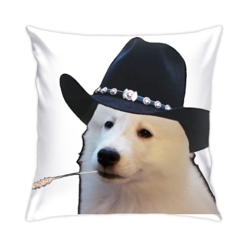 Подушка с принтом Самоедский Рейнджер