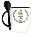 Кружка с ложкой