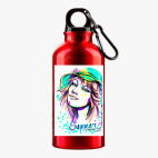 Металлическая бутылка 400 мл UV-DTF