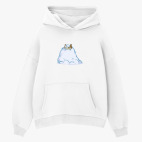 Толстовка худи оверсайз