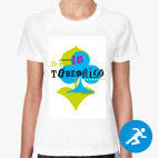 Женская спортивная футболка