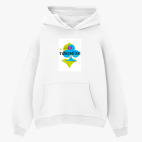 Толстовка худи оверсайз