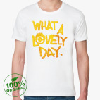 Мужская футболка органик