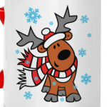 Олень с шарфиком