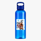 Прозрачная спортивная бутылка