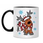 Кружка двухцветная