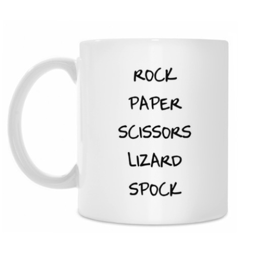 Кружка с принтом Шелдон - игра